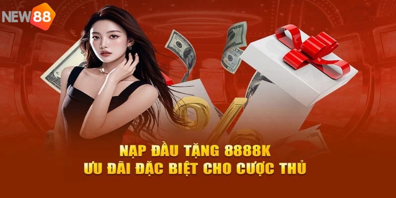 Hội viên cần thực hiện theo các bước hướng dẫn để thành công nhận thưởng từ chương trình New88 tặng nạp lần đầu 8888K